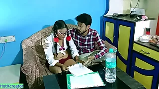 Indian teen student hot sex with teacher for pass mark&excl;&excl; Clear hindi audio